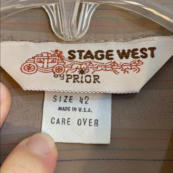 Stage West - VINTAGE, sz 42, blouse - Picture 6 of 7